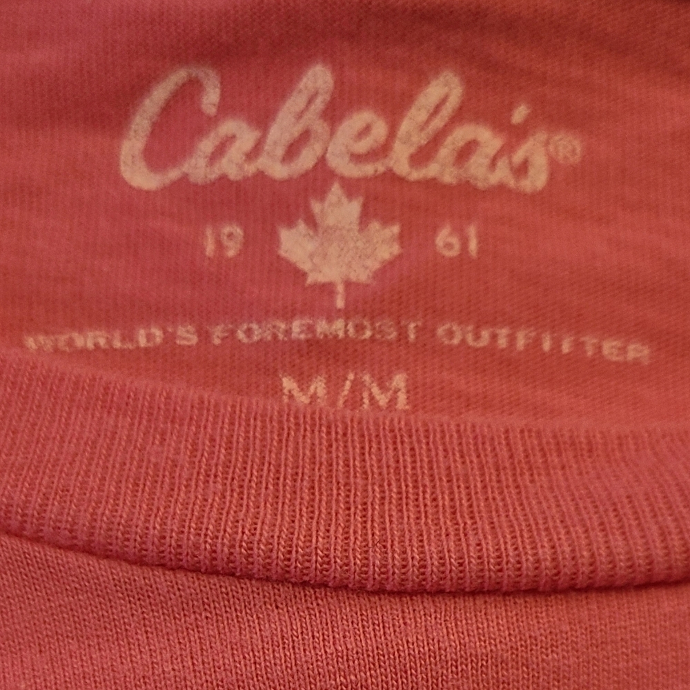 Pink Cabelas Tee - Picture 3 of 3